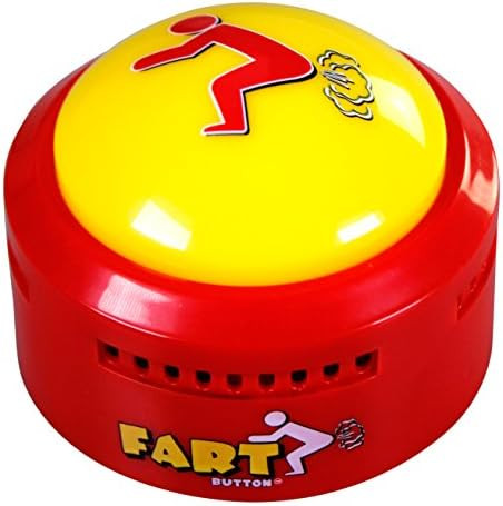Talkie Toys Products Fart Button - Lights Up and Plays 20 Funny Fart Sounds - Fun Prank & Gag Gif... | Amazon (US)