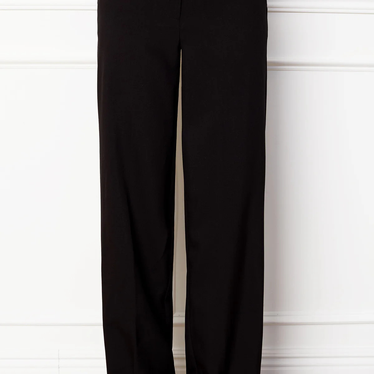 Rylie Black Twill Wide Leg Trousers | Shop Priceless