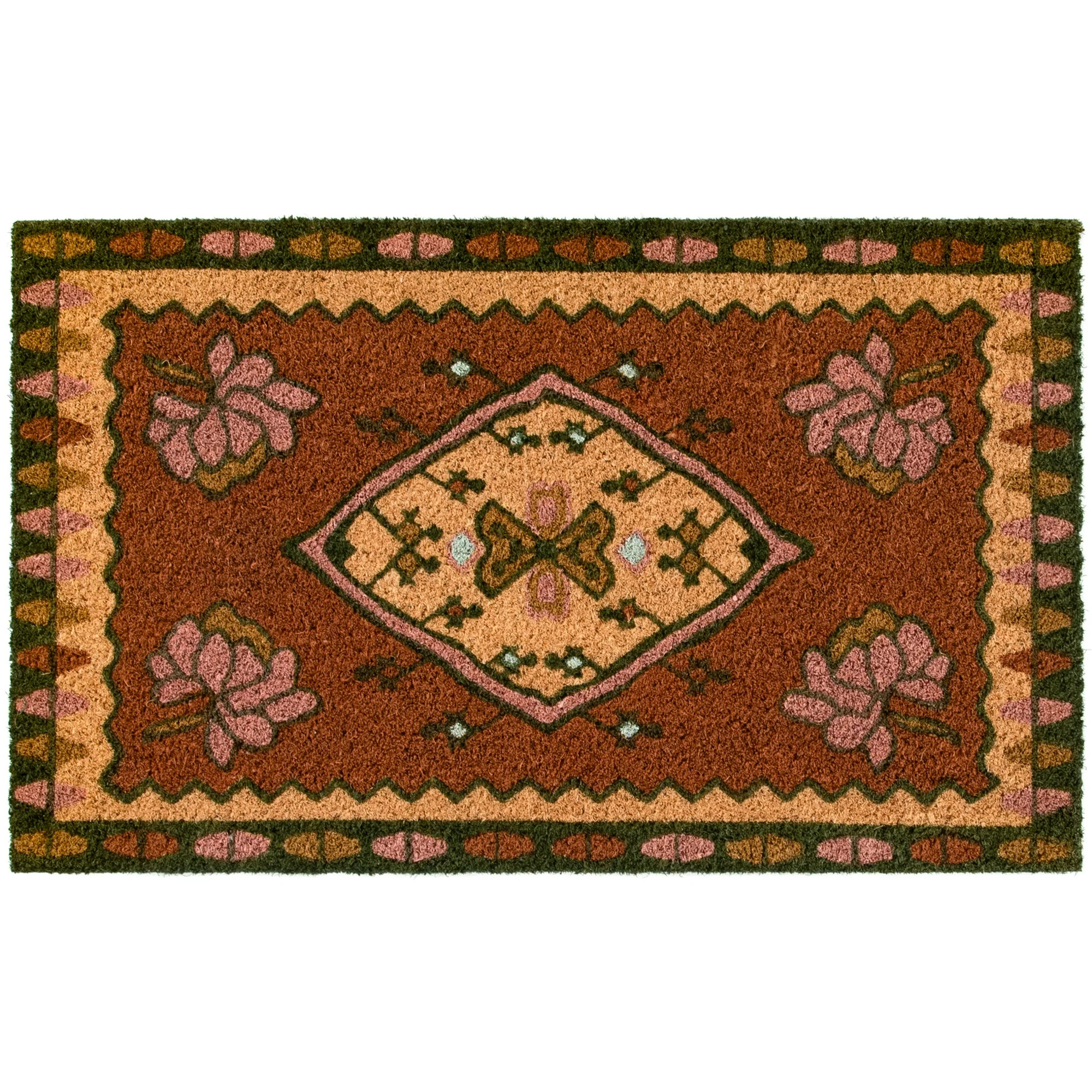Home Decor Collection Antique Coir Outdoor Doormat, 18"x30" | Walmart (US)