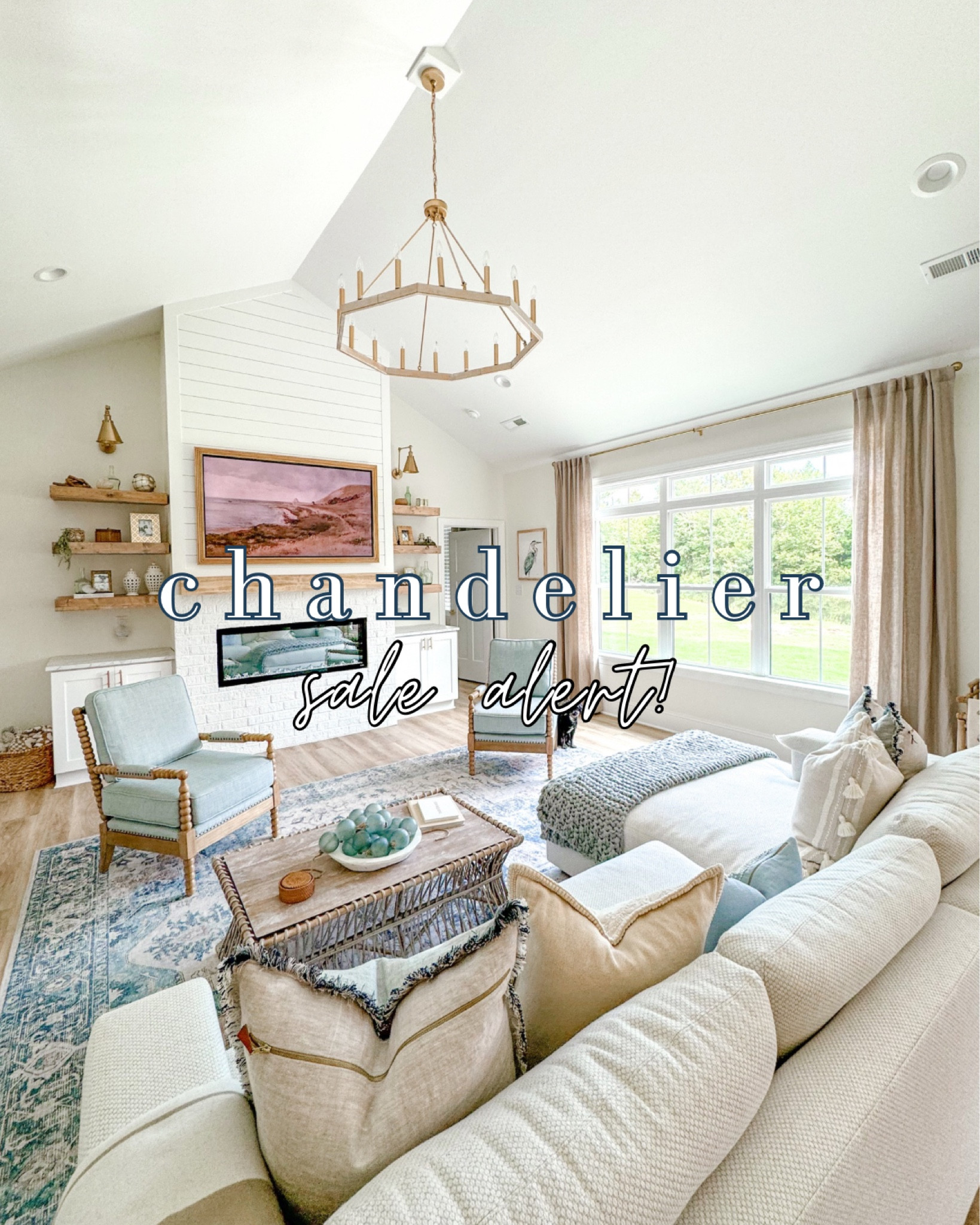 Chandelier Sale!💙 Wayfair  Sales!!💙 coastal home, neutral home, wayfair sale, wayfair sale, coastal home decor, coastal decor, coastal style, neutral home, coastal grandmother, lighting, home accents, lighting details 

#LTKStyleTip #LTKHome #LTKSaleAlert