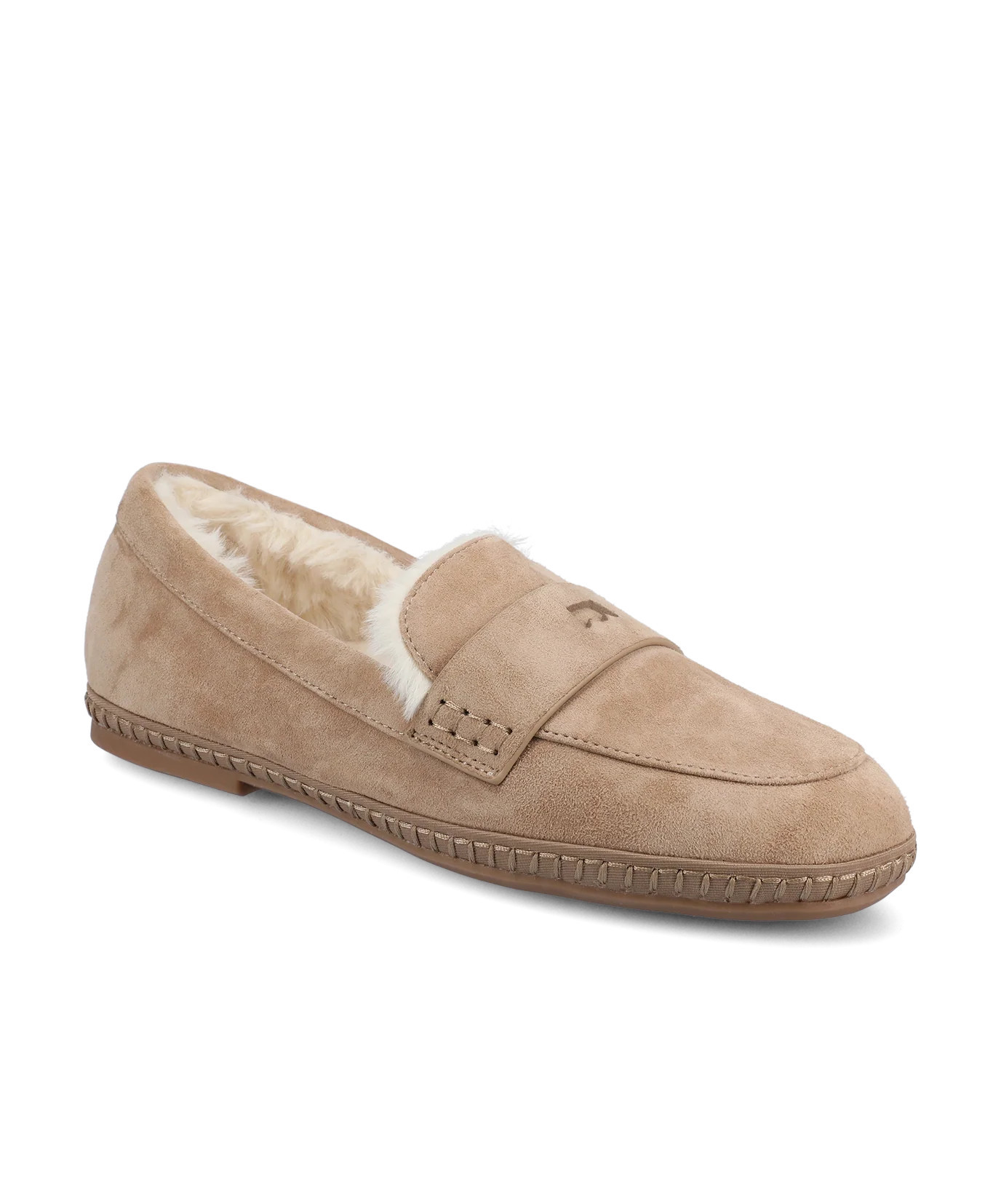 The Heron Loafer Cozy - Latte Suede | Birdies