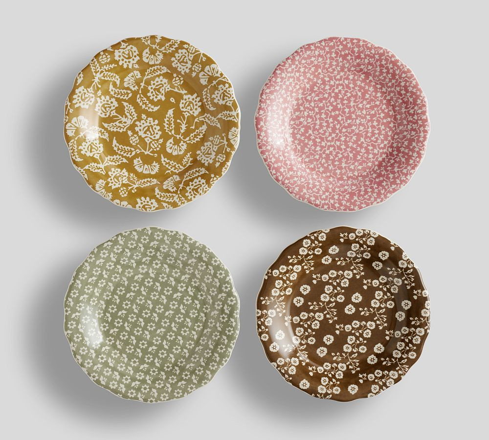 Julia Berolzheimer Goldie Appetizer Plates - Set of 4 | Pottery Barn (US)