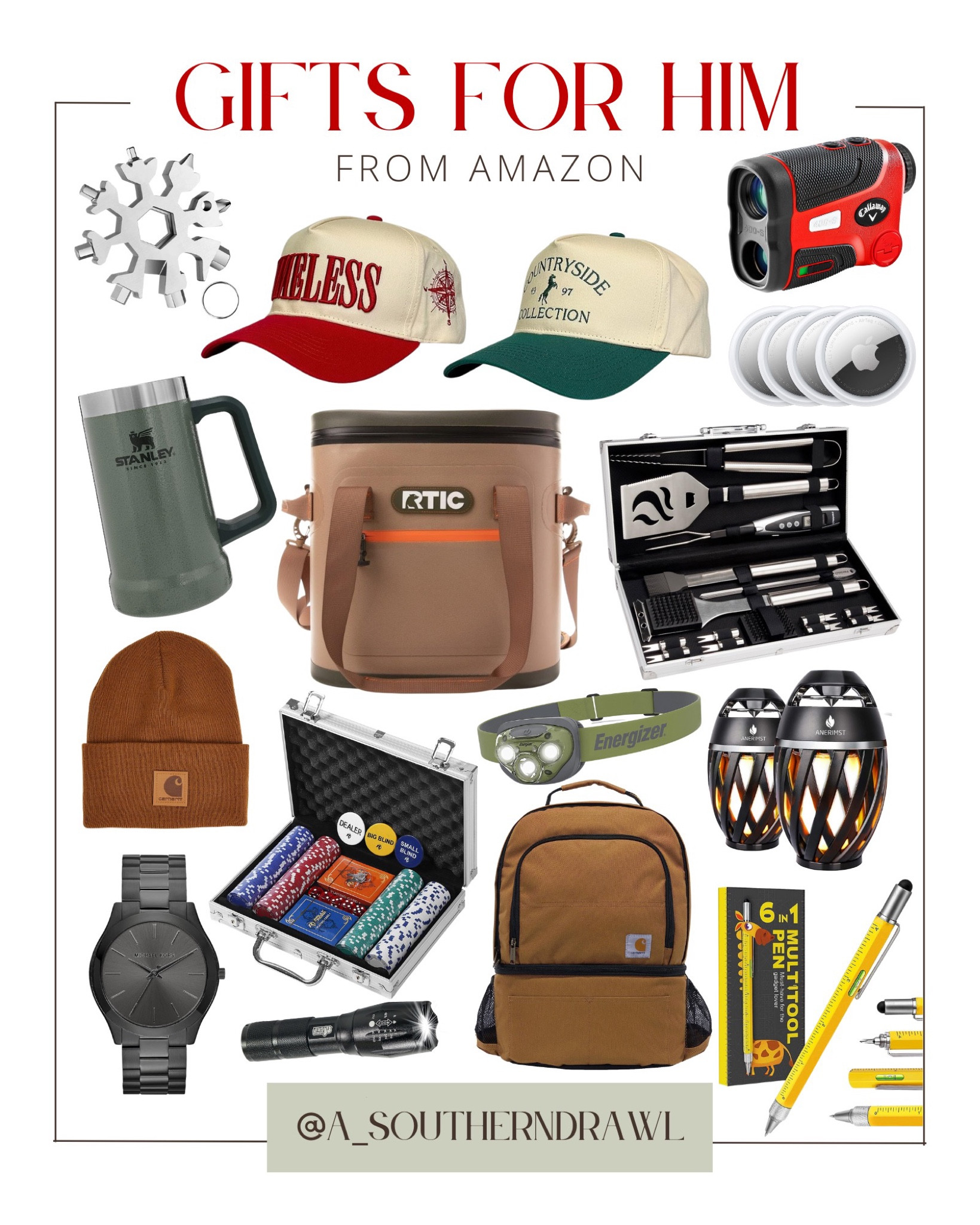 Amazon Gifts for him - gifts for husband - gifts for dad - gifts for son - gifts for men - Amazon gift guide - Amazon men - Amazon finds

#LTKmens #LTKGiftGuide #LTKHoliday