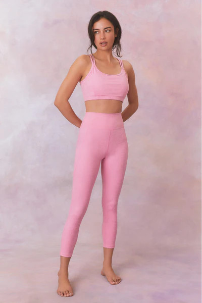 Highland High-Waisted Bow Print Active Legging | LoveShackFancy