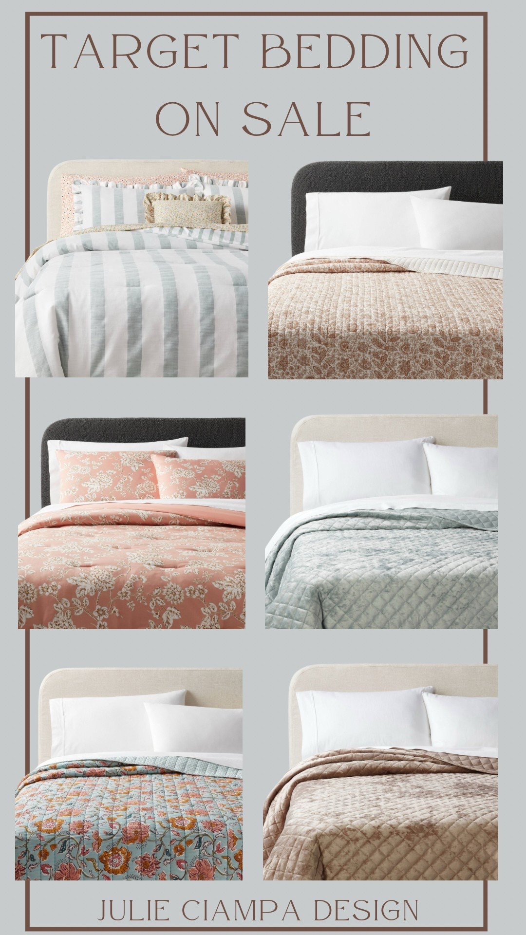 Gorgeous Bedding currently on sale at Target!! Shop now! 

#LTKWatchNow #LTKHome #LTKSaleAlert
