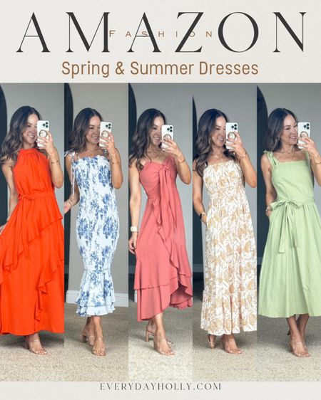 💥Sale! AmazonSpring & summer dresses perfect Mother’s Day and for all of your spring and summer events! All size small.  

💥SALE
35% off Dress 1 - 20% off code HOK9G3GD + 5% q-pon
20% off Dress 4 - code LBVNYYHG
35% off Dress 5 w/clickable q-pon

clear two strap heels TTS, favorite strapless bra and nip covers, wedding, baby shower, tea party, 

#LTKsalealert #LTKover40 #LTKfindsunder50