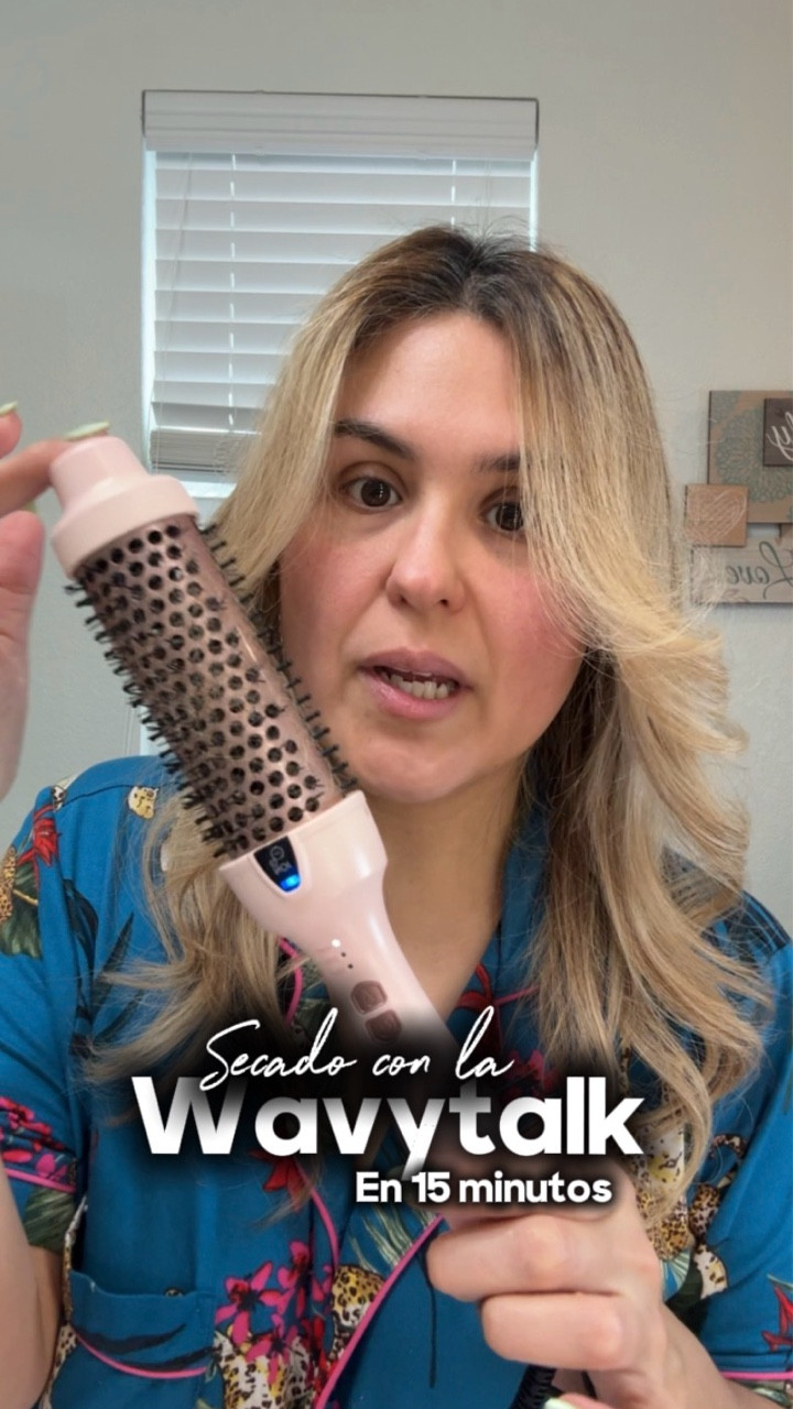 @wavytalkofficial me ha encantado el secado que me deja esta herramienta! Lo mejor es que no hace ruido y no tengo que molestar a nadie incluyendo a mi hijas cuando están dormidas. El secado queda de salón de belleza 🔥
#wavytalkthermalbrush #thermalbrush #wavytalk #secadorápido #blowdrystyle