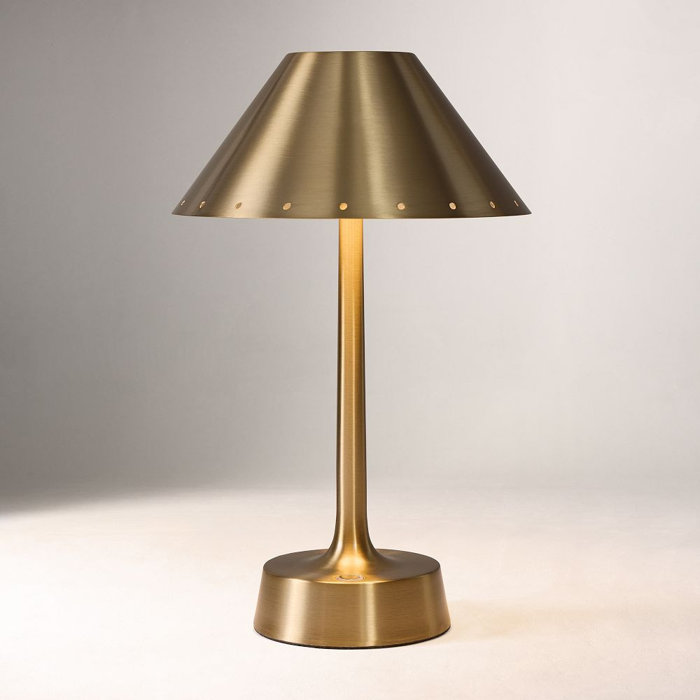 Merrit Indoor/Outdoor Wireless Table Lamp (12") | West Elm (US)