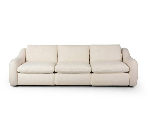 Cindy Upholstered Power Reclining Sofa (83"-116") | Pottery Barn (US)