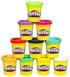 Play-Doh Modeling Compound 10-Pack Case of Colors, Non-Toxic, Assorted, 2 oz. Cans, Ages 2 and up, M | Amazon (US)