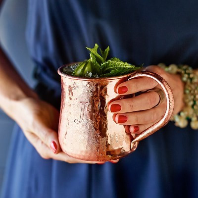 Hammered Copper Mug | Williams-Sonoma