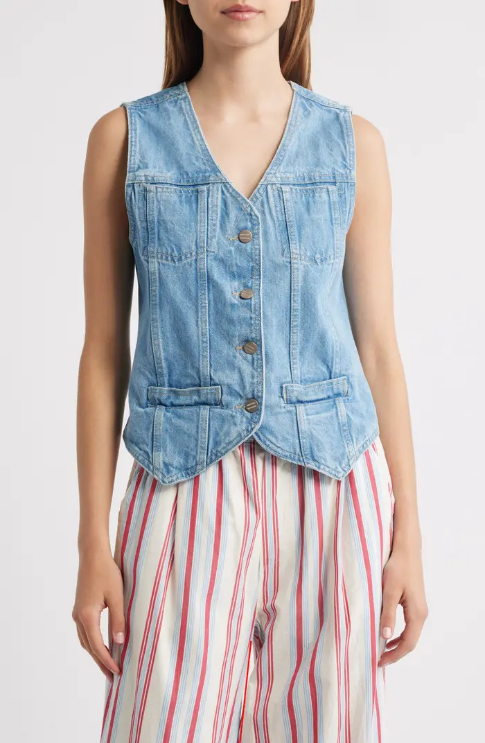 Damson Madder Helly Denim Vest | Nordstrom | Nordstrom