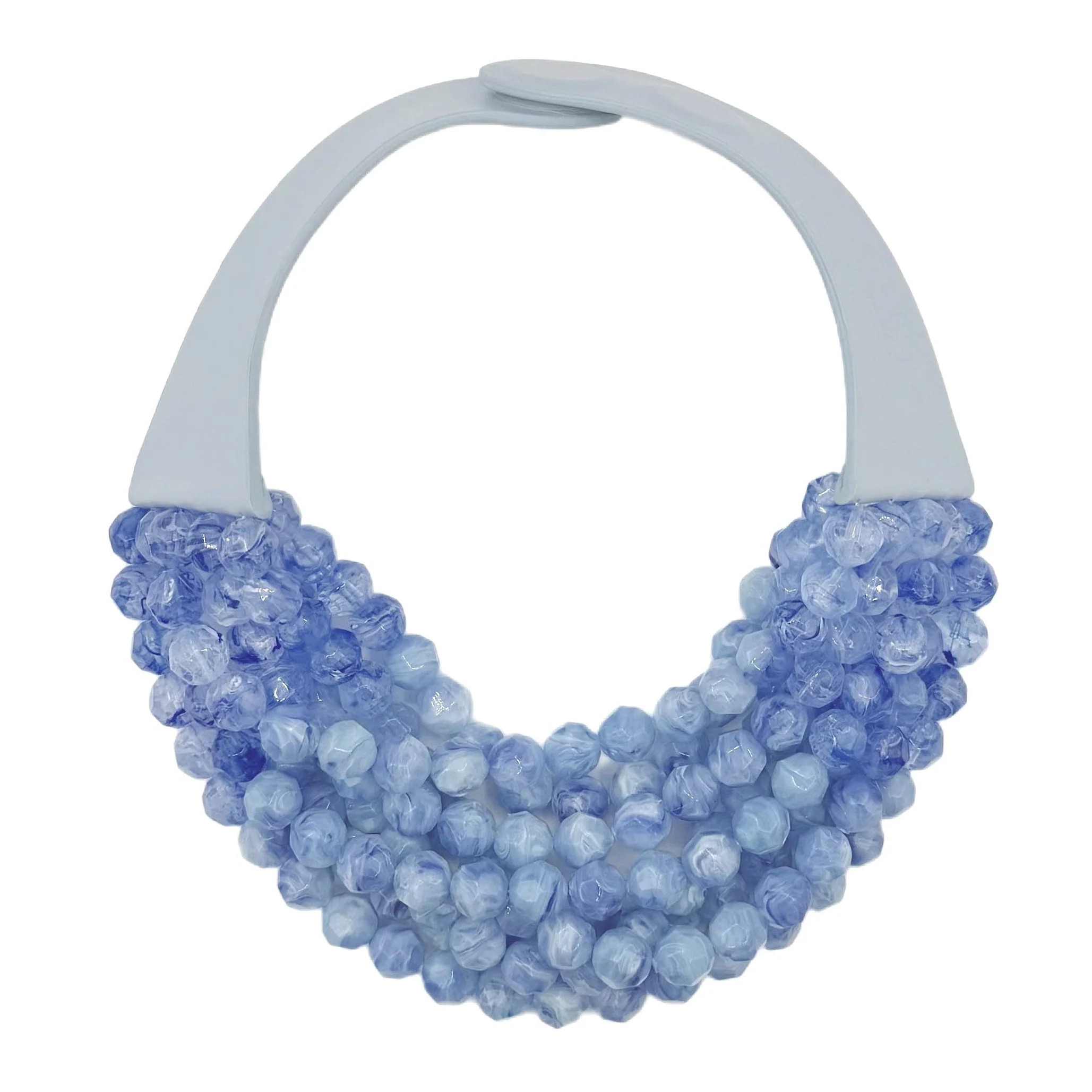 Gradated Bella Ischia Cornflower Necklace | Fairchild Baldwin