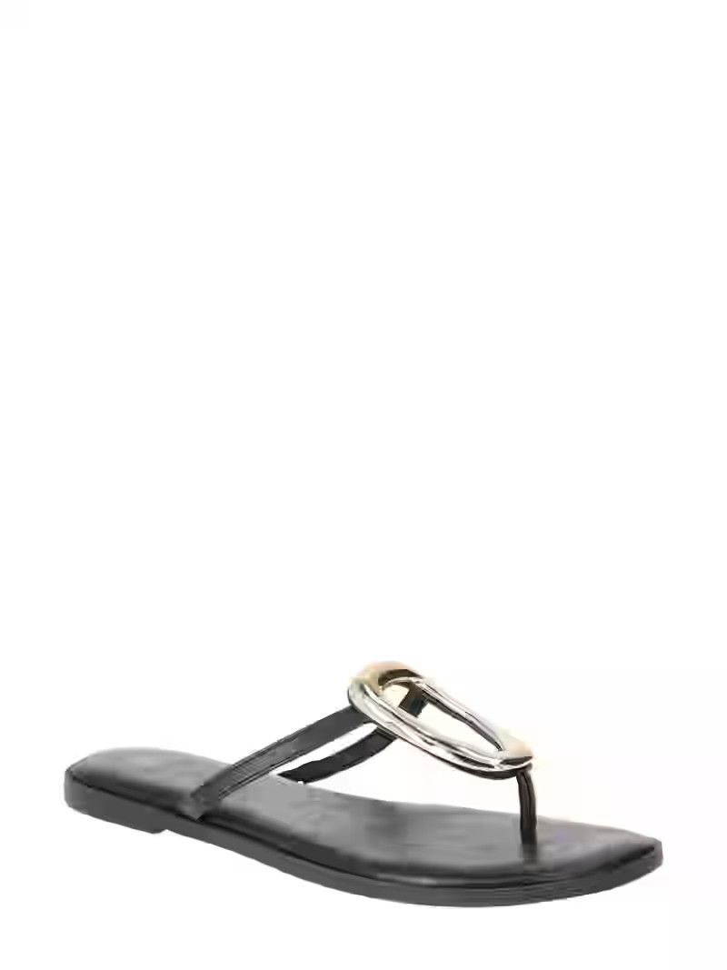 Time and Tru Women's Ornament Thong Sandals | Walmart (US)