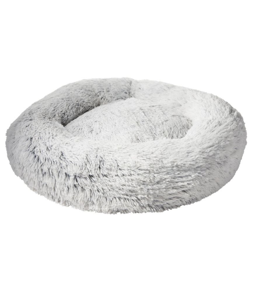 Plush Cuddler Dog Bed Gray Medium, Fleece L. L.Bean | L.L. Bean