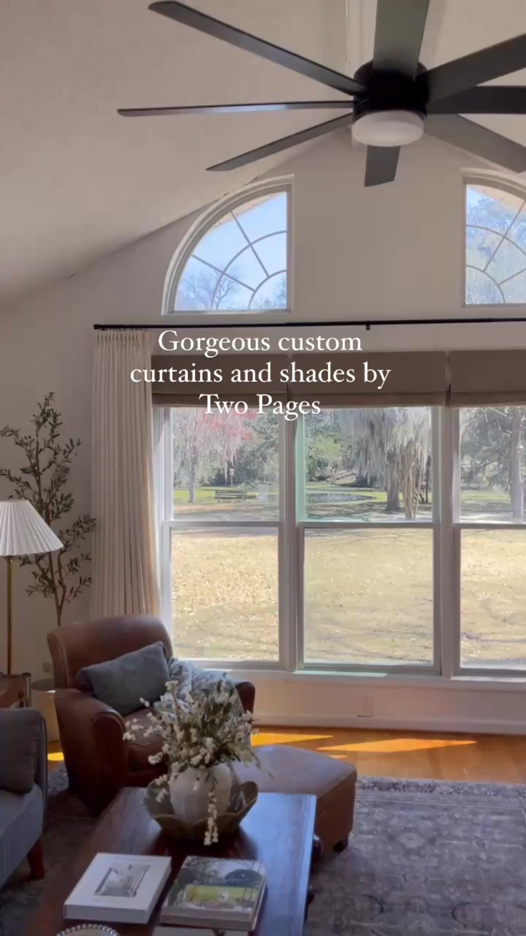 I can’t stop staring at this window with my new custom triple pleated curtains and Roman shades! 

Details:
Curtains: Liz Linen in Ivory White 1908-2, Triple Pleat, Memory Shaped, Room Darkening 70%
Roman Shades: Jawara Cordless in Gray, Outside Mount, Room Darkening 75%

Living room decor, home decor, affordable decor, neutral home, traditional home, cozy home decor 
#curtains #windowtreatments #customcurtains #twopageshome #pleated #romanshades #livingroom 

#LTKWatchNow #LTKStyleTip #LTKHome