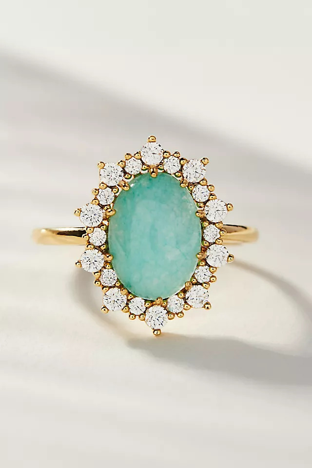 Oval Stone Ring | Anthropologie (US)