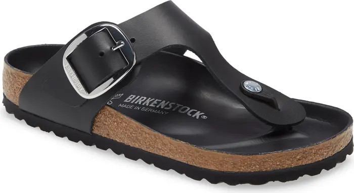 Gizeh Big Buckle Slide Sandal | Nordstrom