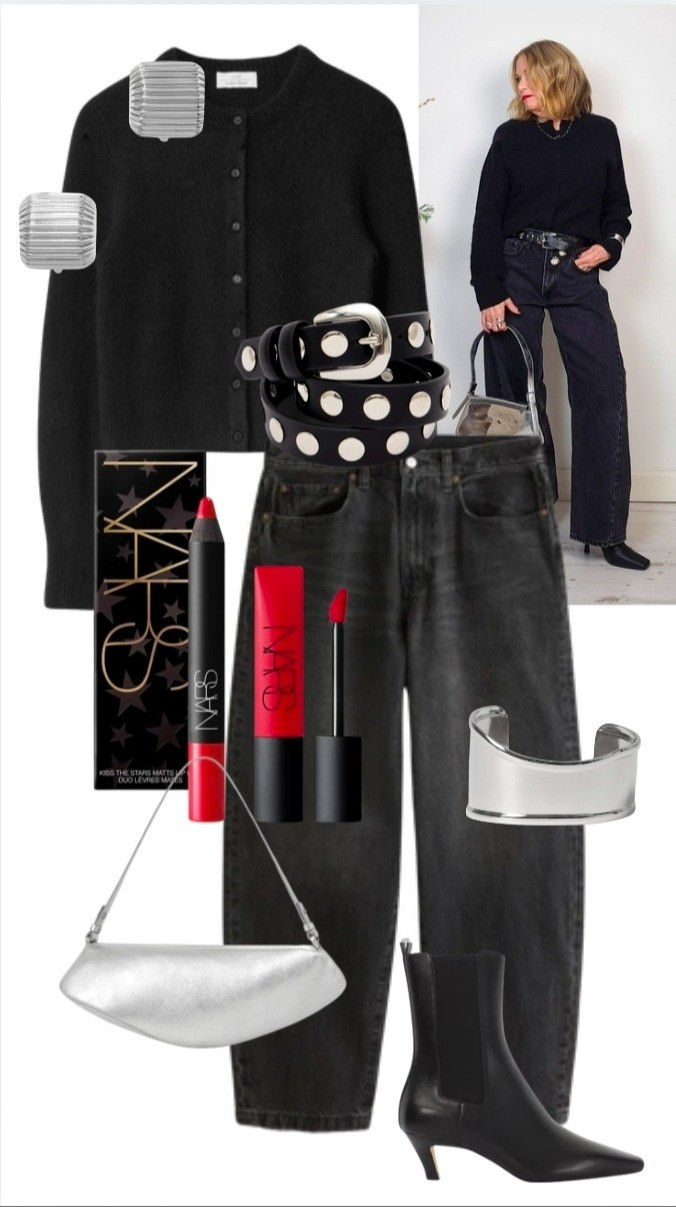 Festive not fussy - simple black jeans, alpaca cardigan, silver accessories 

#LTKwinter #LTKfestive #LTKstyletip