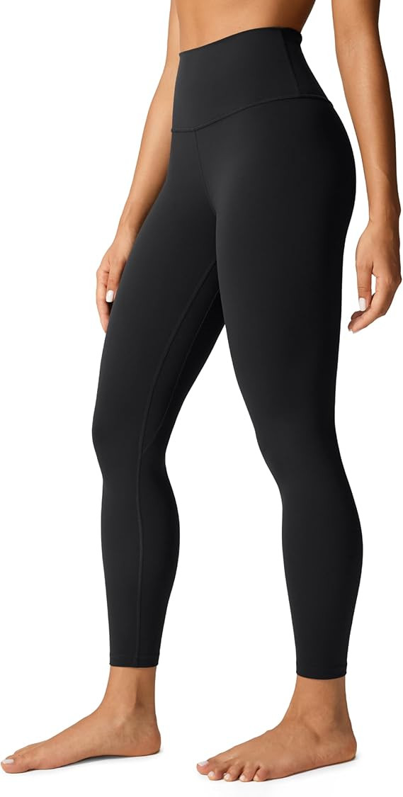 CRZ YOGA Butterlift Workout Leggings 25" - High Waisted Pilates Gym Athletic Womens Yoga Pants Bu... | Amazon (US)