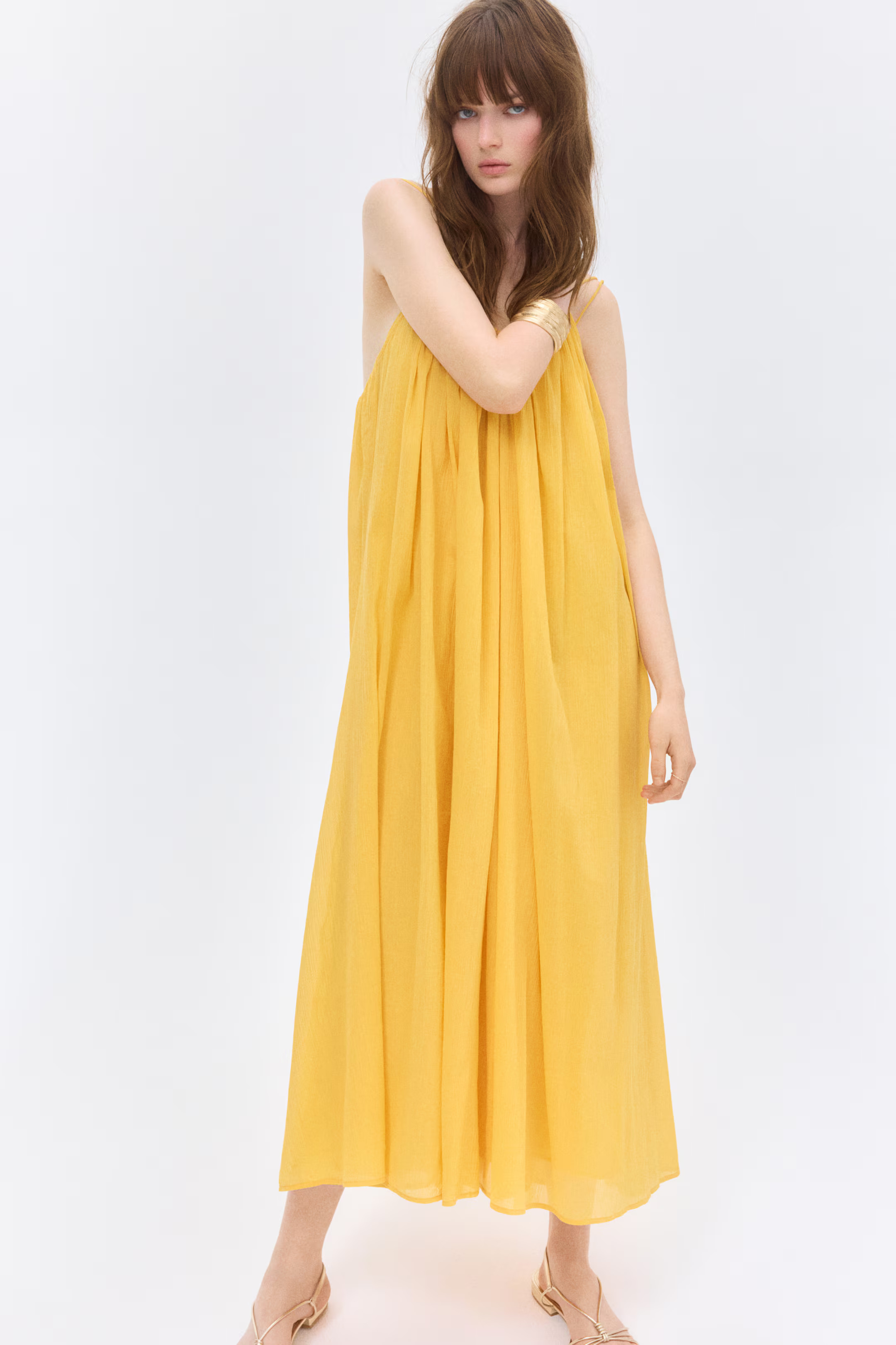 Robe trapèze maxi | H&M (FR, IT, ES, PT, BE)