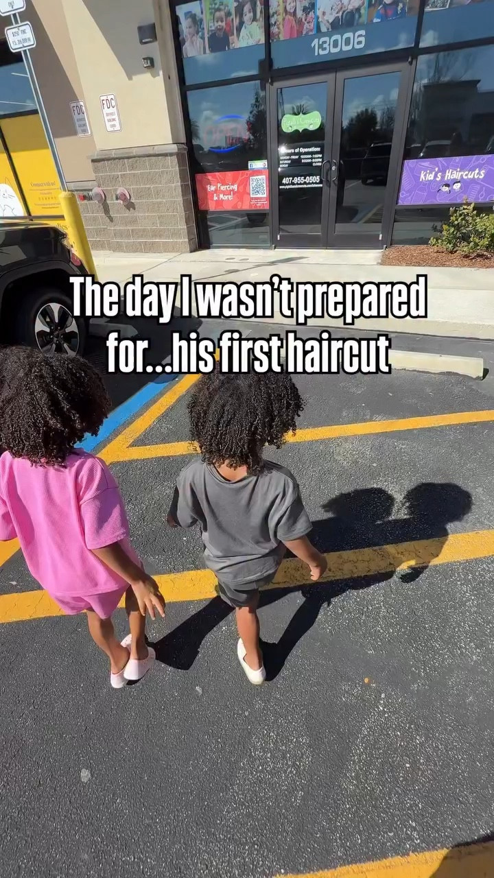 I thought I was ready for his first haircut… I wasn’t.

He walked in asking for a 2️⃣… and somehow we ended up with a 1️⃣. And the moment that first piece hit the floor, I knew… there was no going back.

Whew. My mama heart was unwell.

But here’s the thing, he was calm. He was happy. He sat in the chair like such a big boy, and I was so proud of him. So even though I was grieving those curls a little on the inside… I stayed right there, loving on him through it.

Because this moment wasn’t about me. It was about him stepping into something new.

And yes… he looks like a completely different kid. My sweet baby, so proud of himself and somehow not a baby anymore.

I know his hair will grow back if he wants it to. And now? We’re learning how to love and manage his curls at this new length together.

But mamas… nobody talks about how emotional that first haircut really is. Especially when you’ve held onto those baby curls for so long.

Tell me, did you cry, or were you strong? 

#ToddlerHaircut #MomLifeUnfiltered #BoyMomLife #FirstHaircut #CurlyHairJourney