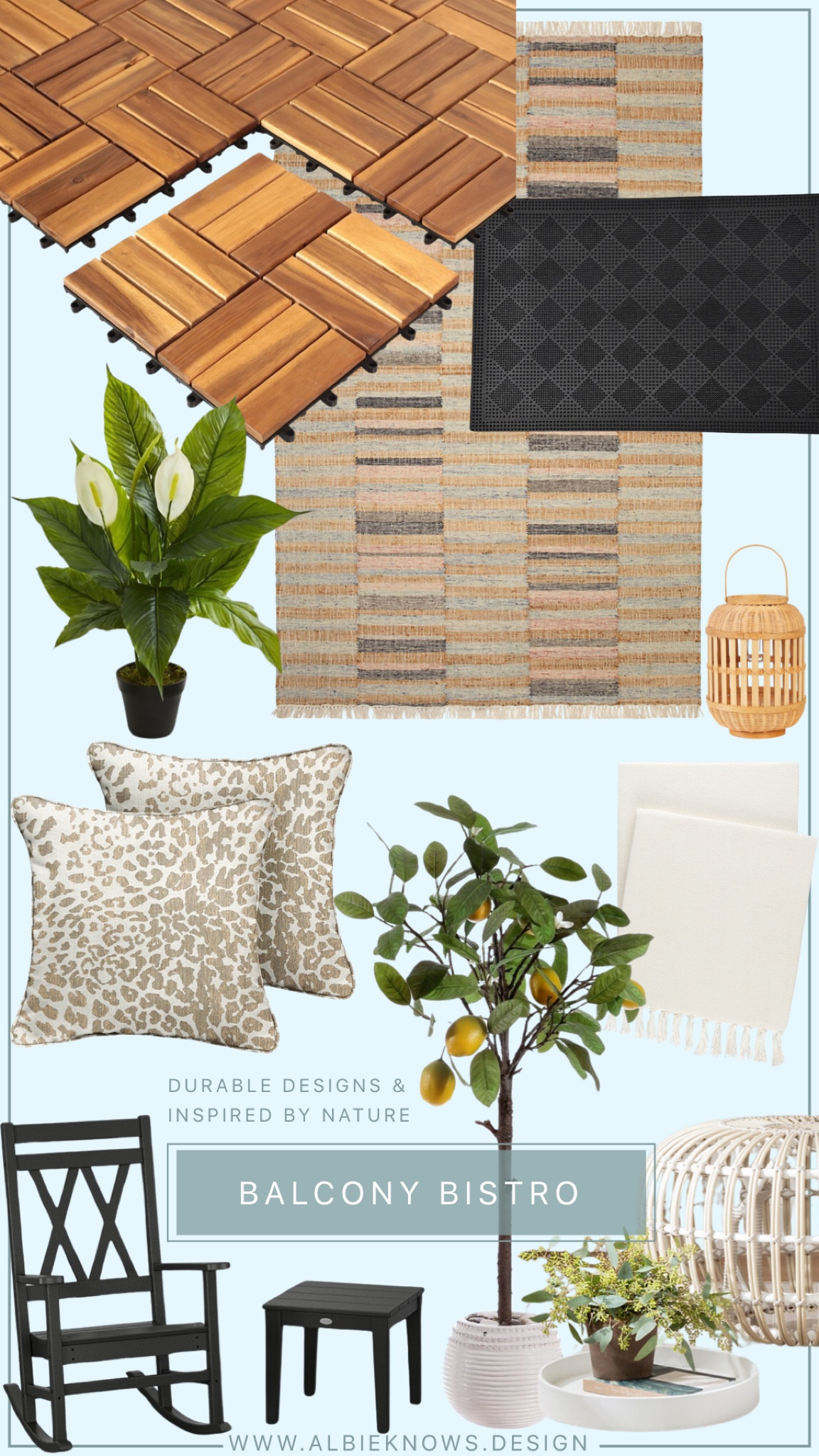 balcony bistro design plan #outdoorseason

#LTKHome #LTKSeasonal #LTKSaleAlert