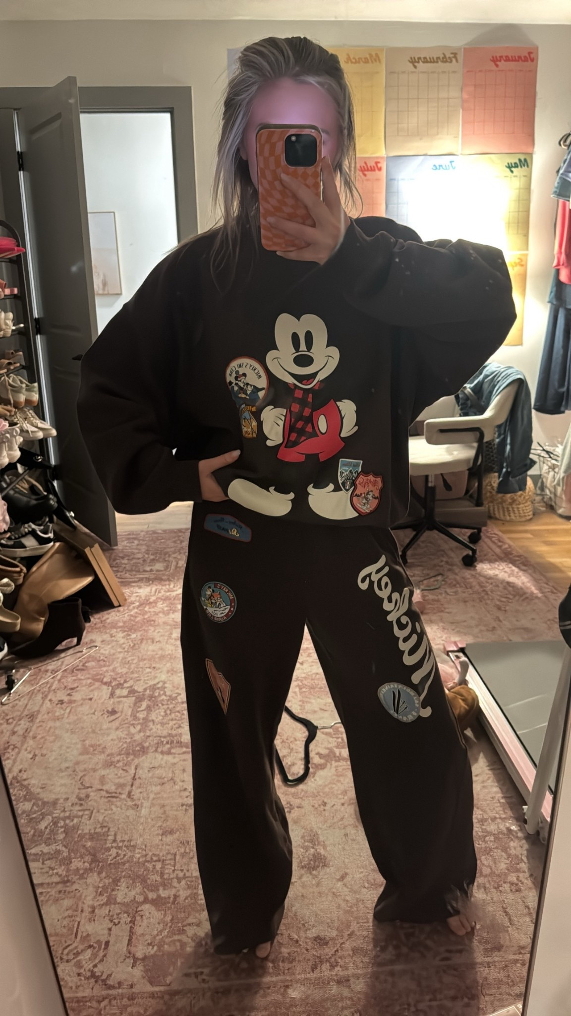 Mickey sweat set ❤️🐭🏰