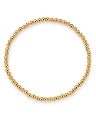 14K Yellow Gold Beaded Stretch Bracelet | Bloomingdale's (US)