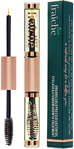 Amazon.com: USDA Organic Castor Oil for Eyelashes and Eyebrows - All Natural Cold Pressed Castor ... | Amazon (US)
