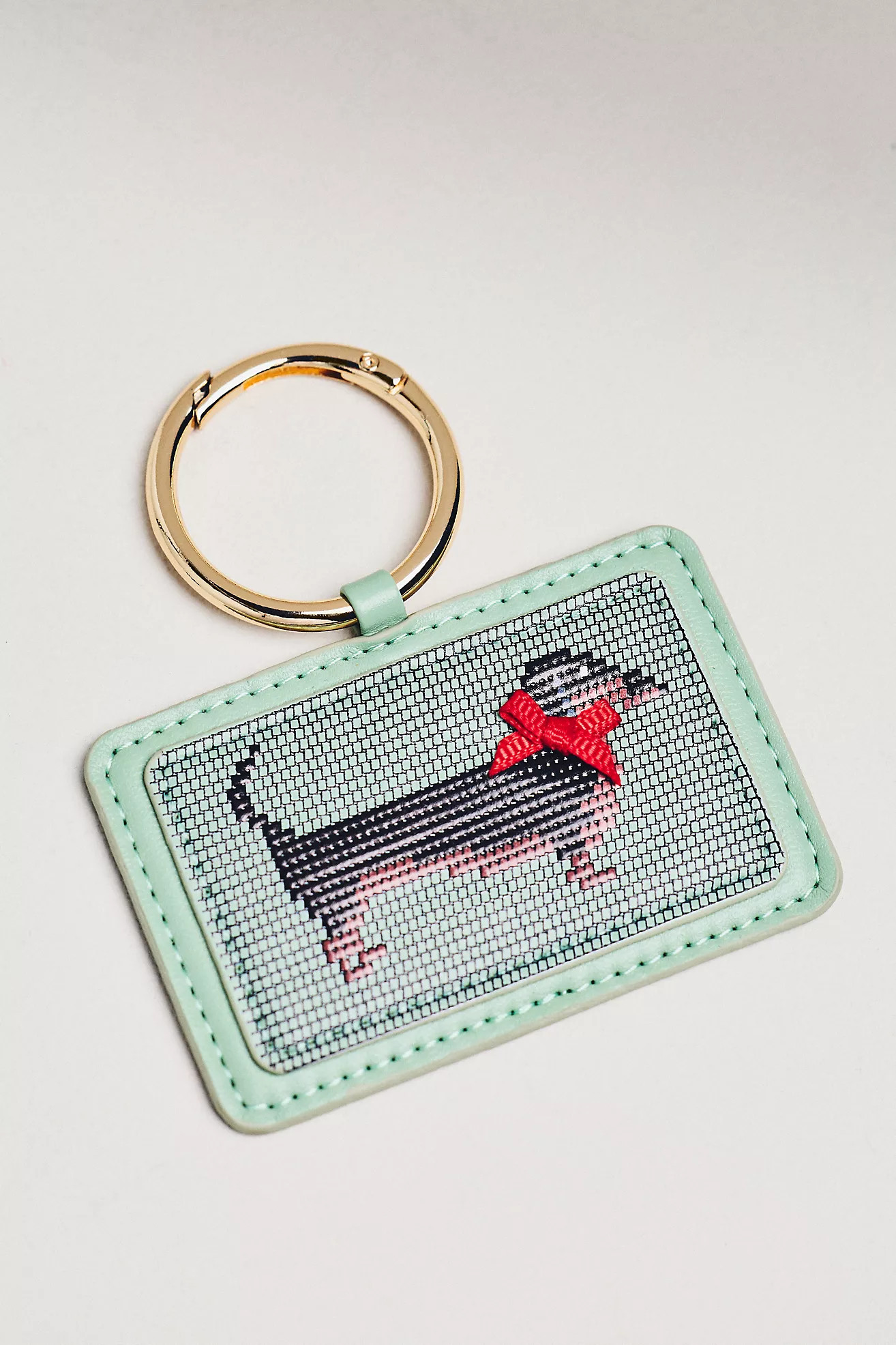Needlepoint Dog Bag Charm | Anthropologie (UK)