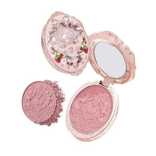 Flower Knows Strawberry Rococo Embossed Blush, Cool Mauve Pink | Amazon (US)