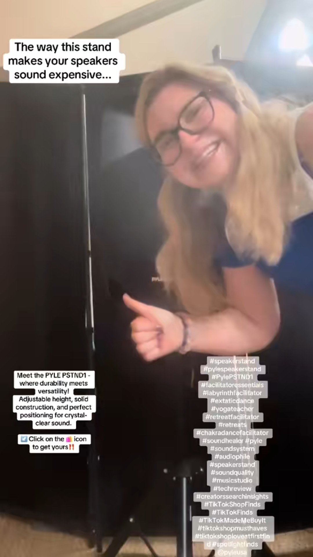 PYLE Speaker Stand 

💪 FINALLY: PRO AUDIO MADE EASY 🎶

The way this stand makes your speakers sound expensive...

Meet the PYLE speaker stand - where durability meets versatility! 
Adjustable height, solid construction, and perfect positioning for crystal-clear sound. Your ears will thank you!

↙️ Click on the image ⤵️
to get yours‼️

#speakerstand #pylespeakerstand #facilitatoressentials #labyrinthfacilitator #extaticdance #yogateacher #retreatfacilitator #retreats #chakradancefacilitator #soundhealer #pyle #soundsystem #audiophile #speakerstand #soundquality #musicstudio #techreview

#LTKParties #LTKFindsUnder100 #LTKFestival