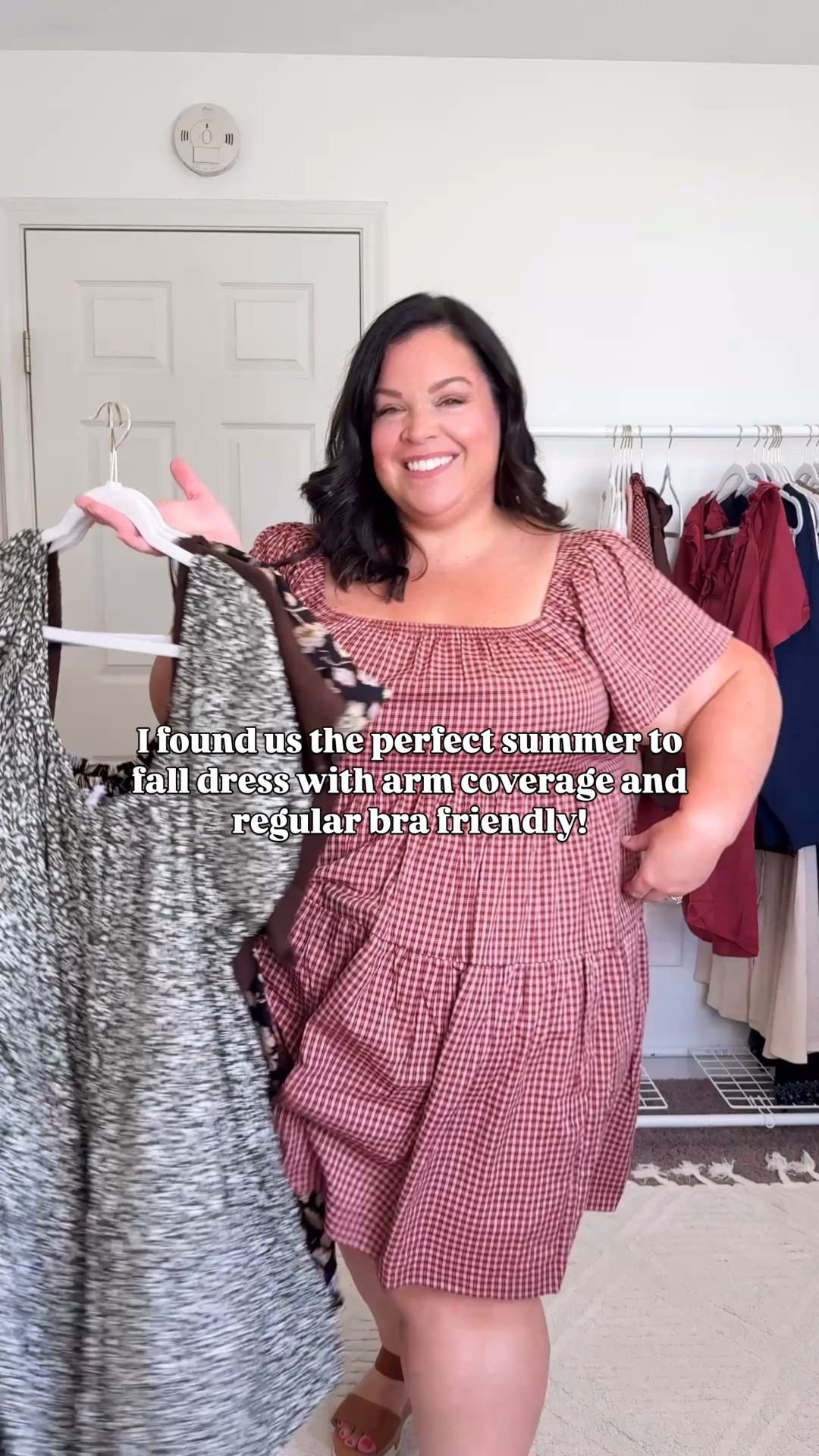 Old navy summer to fall dress! It fits a little large, so I’m in a 2x and it fits perfect! The brown and green I’m in a 3x- and they fit too big! 


Teacher outfit plus size dress 