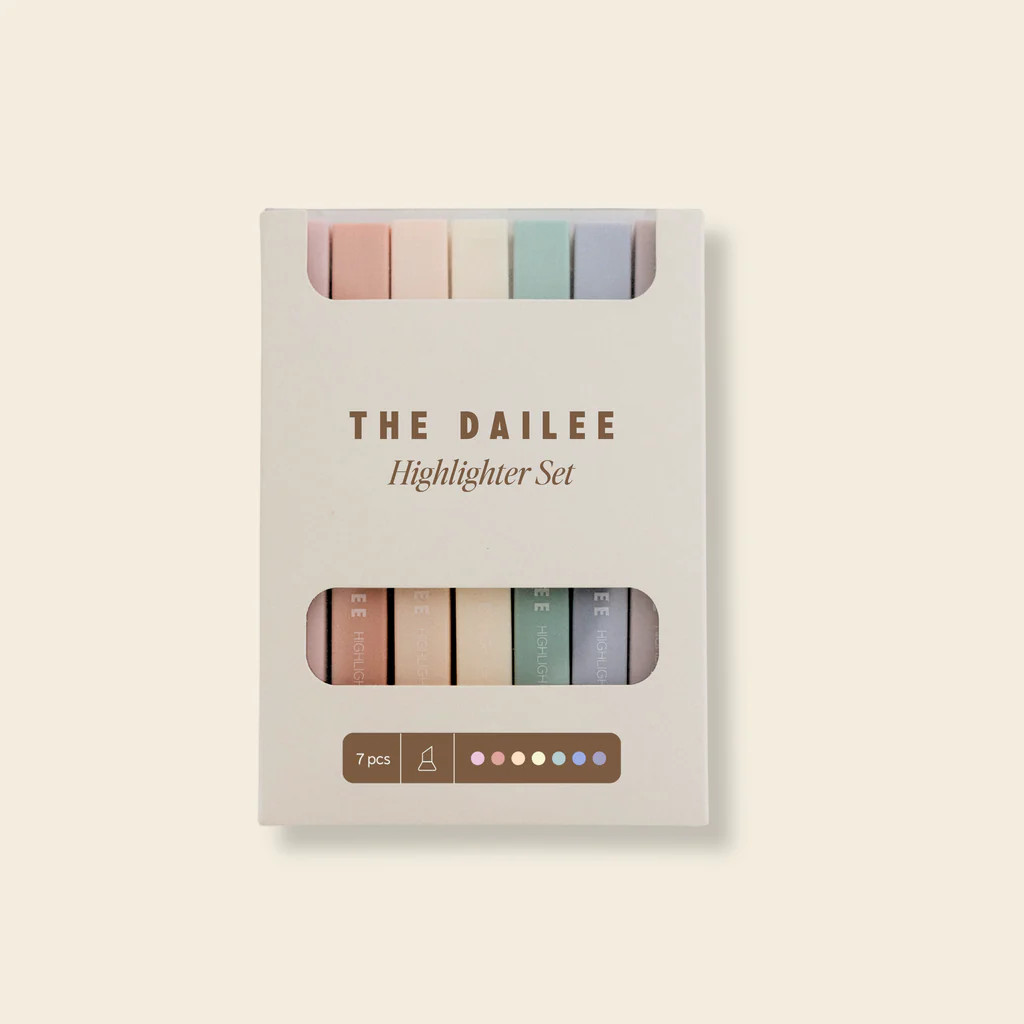 Highlighter Set | The Dailee