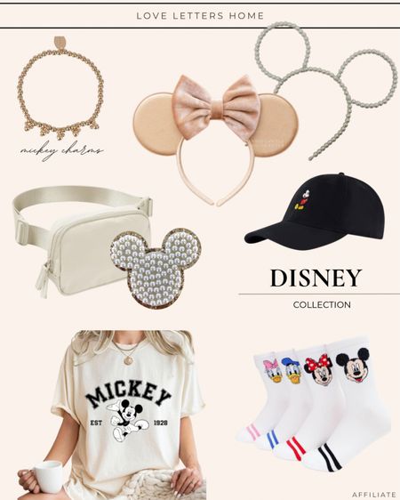 Disney outfit and accessories ideas, neutral Disney style, Mickey ears, Mickey OOTD, magic kingdom, Disneyland Disney World

#LTKstyletip