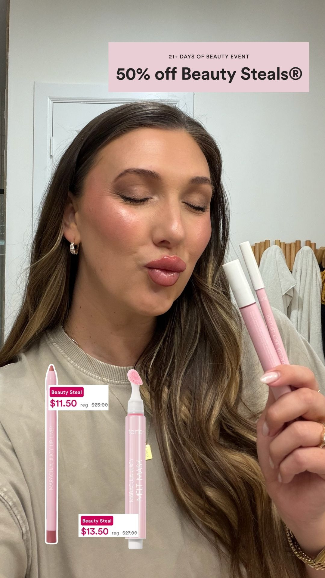 50% off my favorite Tarte lip products! 

Ulta sale, Tarte lip, lip combo. 

 #LTKgrwm #LTKSaleAlert #LTKBeauty