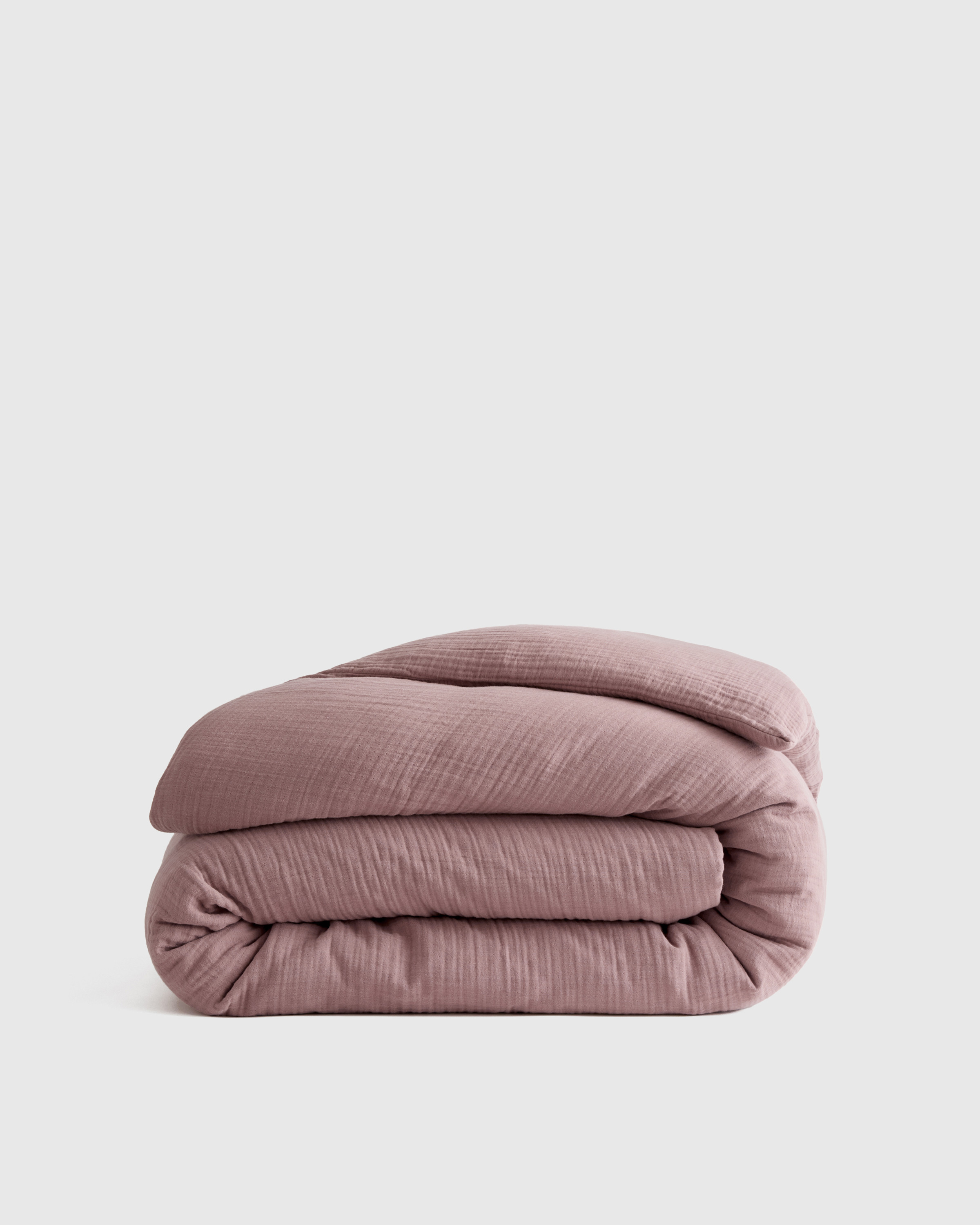 Quince | Organic Airy Gauze Duvet Cover in Fig, Size King/Cal King, Cotton | Quince