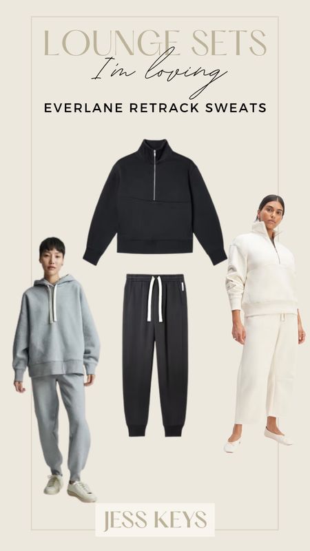 Everlane retrack sweats. Come in several style and color variations! 

#LTKfindsunder100 #LTKSeasonal