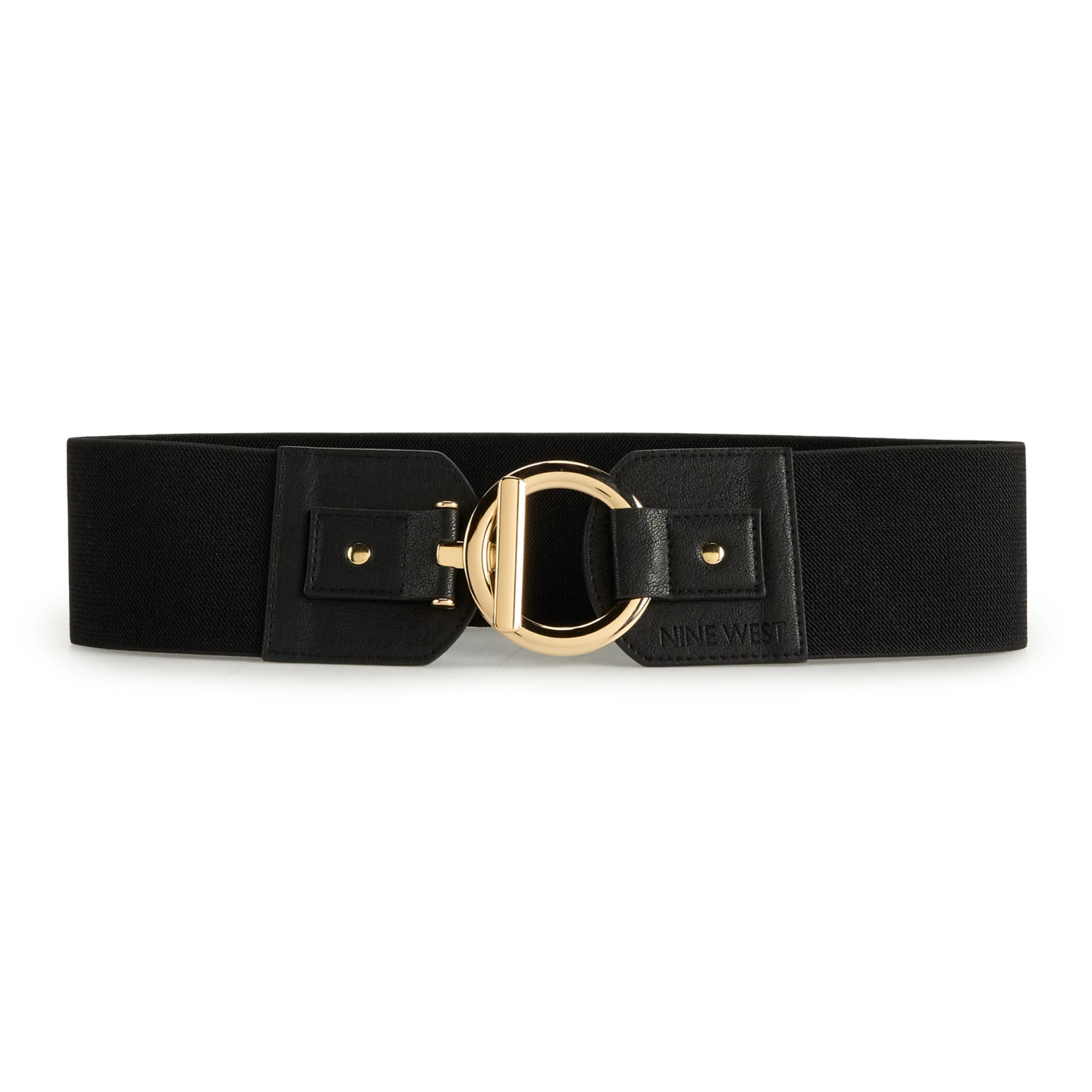 Women's Nine West Interlock Circle Stretch Belt | Kohl's