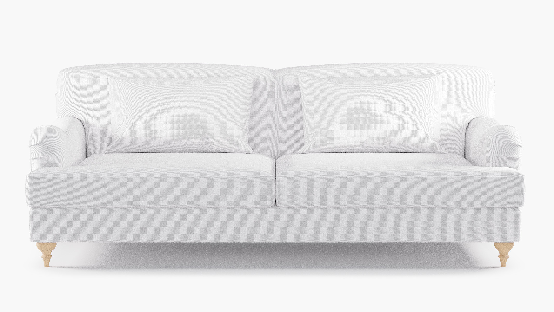 English Roll Arm Sofa | The Inside