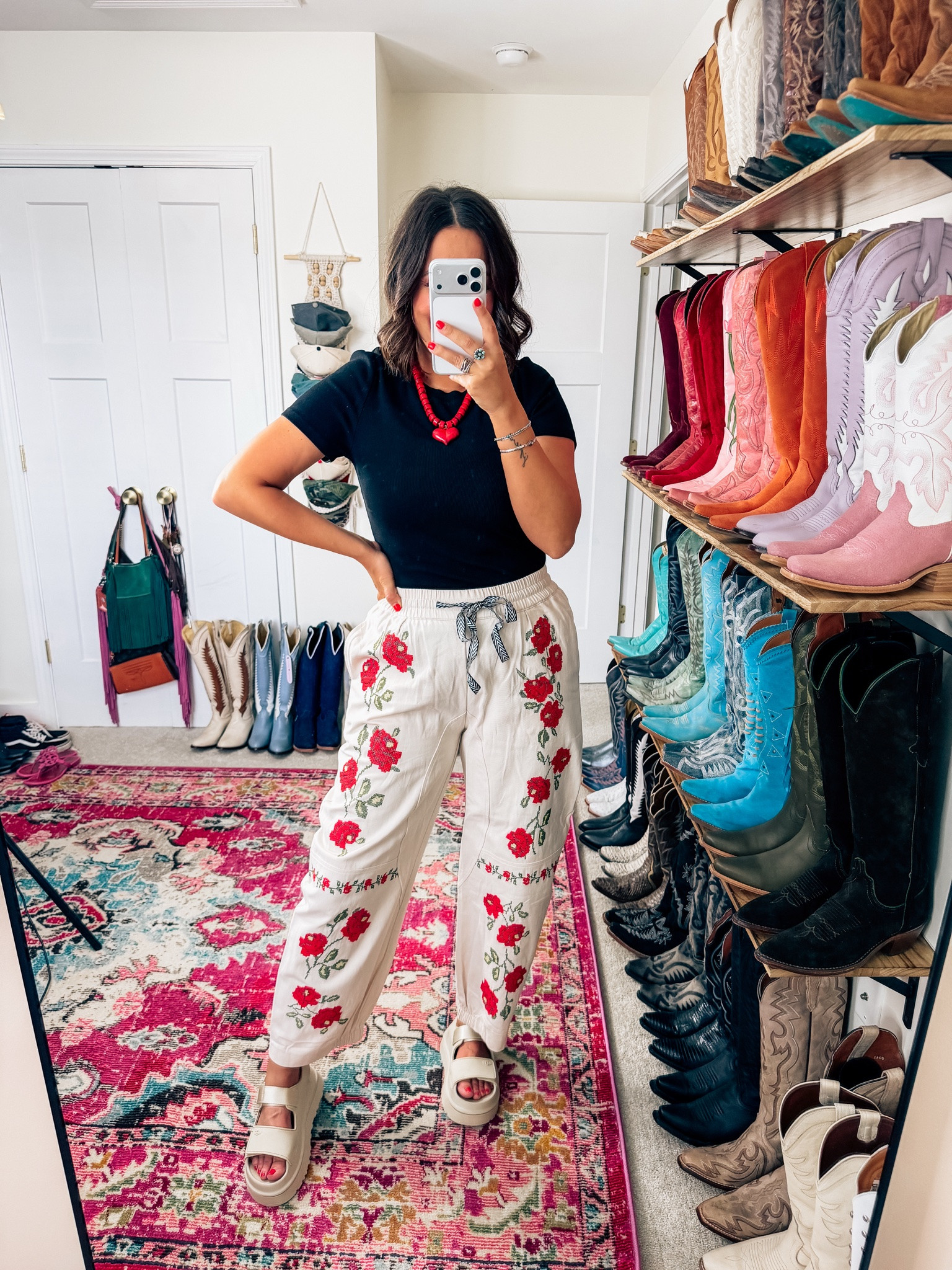 Perfect teacher outfit back to school outfit Momm outfit business casual outfit love these khaki jogger drawstring waist pants with embroiders they look super expensive but their budget friendly from Amazon and I’m in a medium

#LTKgrwm #LTKmomlife #LTKWorkwear