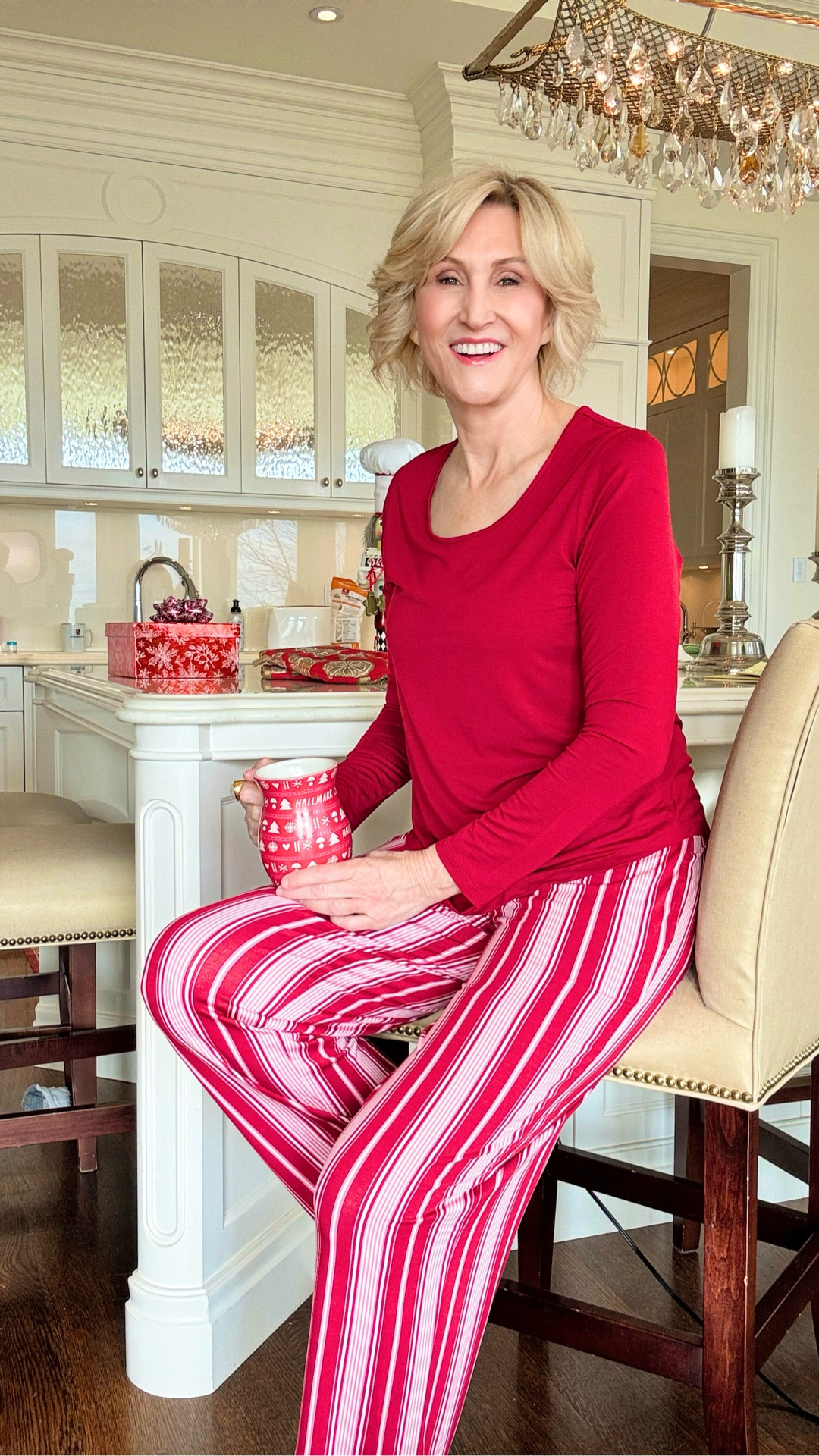 Holiday mode: officially on 🎄✨
Slipping into these cozy holiday pajamas from Soma because comfort is non-negotiable this time of year. Perfect for slow mornings, festive movie nights, and all the in-between moments that make the season feel extra special 🤍

#LTKOver40 #LTKHoliday #LTKSeasonal