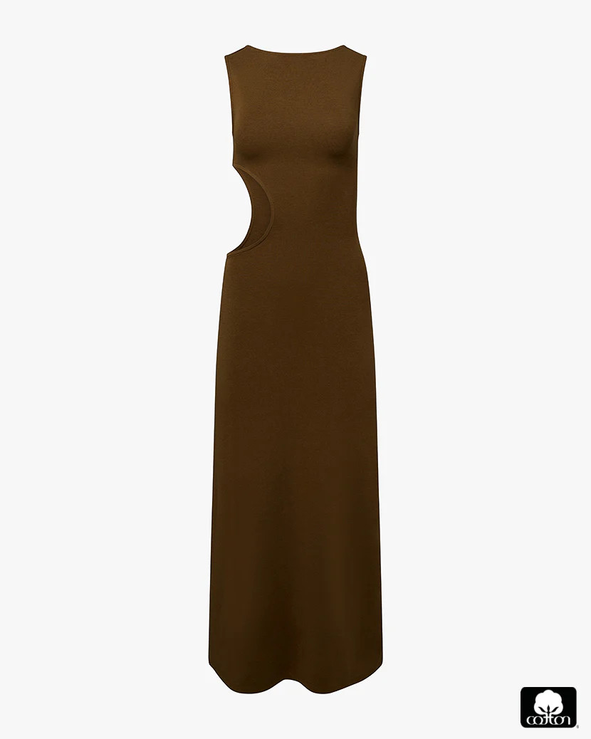 Cut Out Boat Neck Dress | We Wore What