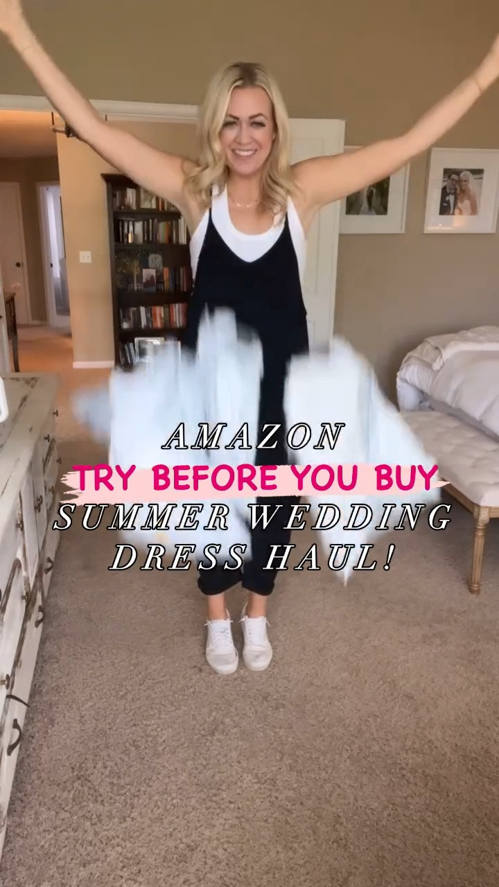 Looking for the perfect dress for a summer wedding? I’ve got you covered! Which one is your fav?

PS—  these are all Amazon try before you buy! (So no pressure if you need to return!)
