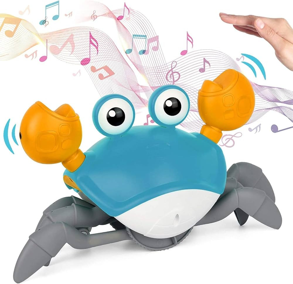Sensing Crawling Crab Baby Toys: Tummy Time Electric Interactive Learning Entertainment Toy Autom... | Amazon (CA)
