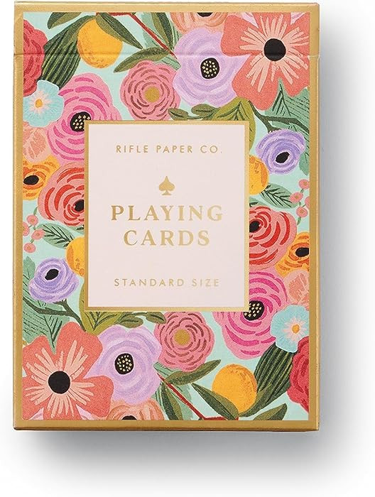 RIFLE PAPER CO. Garden Party Themed Playing Cards for Adults, Standard Deck of Cards for Card Gam... | Amazon (US)