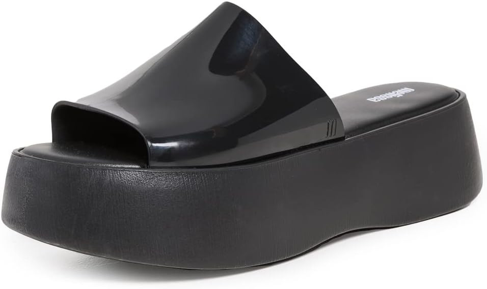 Melissa Becky Platform Slides for Women - Cushioned and Comfortable Chunky Platform Slip-On Sanda... | Amazon (US)
