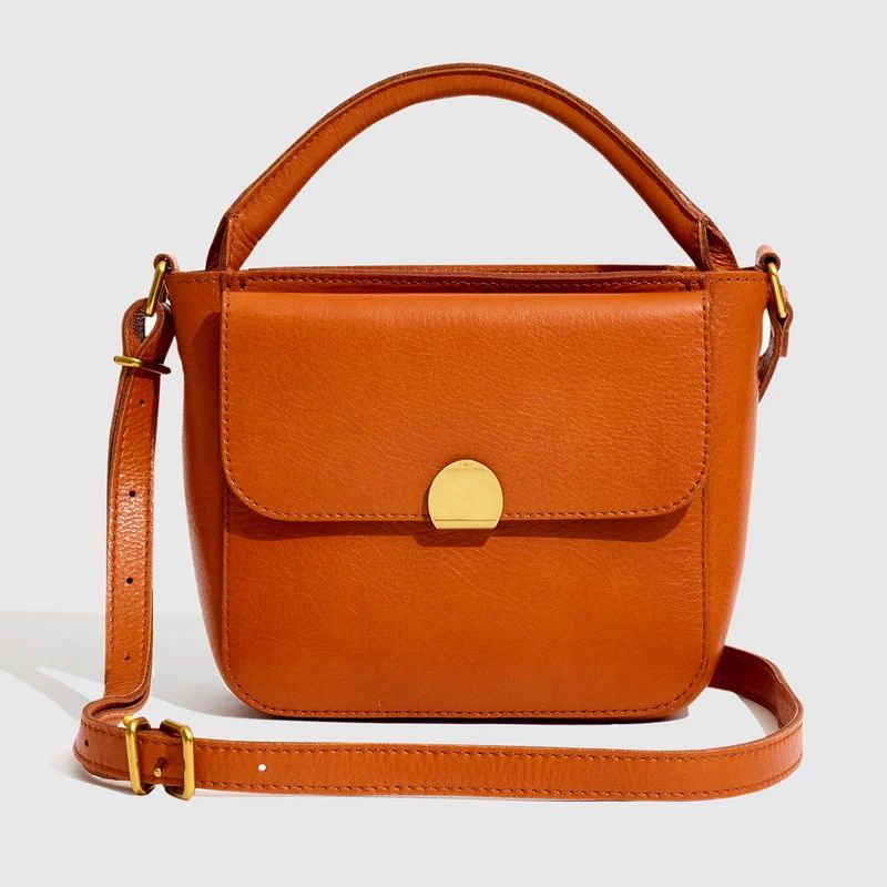 Madewell The Mini Abroad Crossbody Bag - Brown - ONE SIZE FITS ALL | Verishop