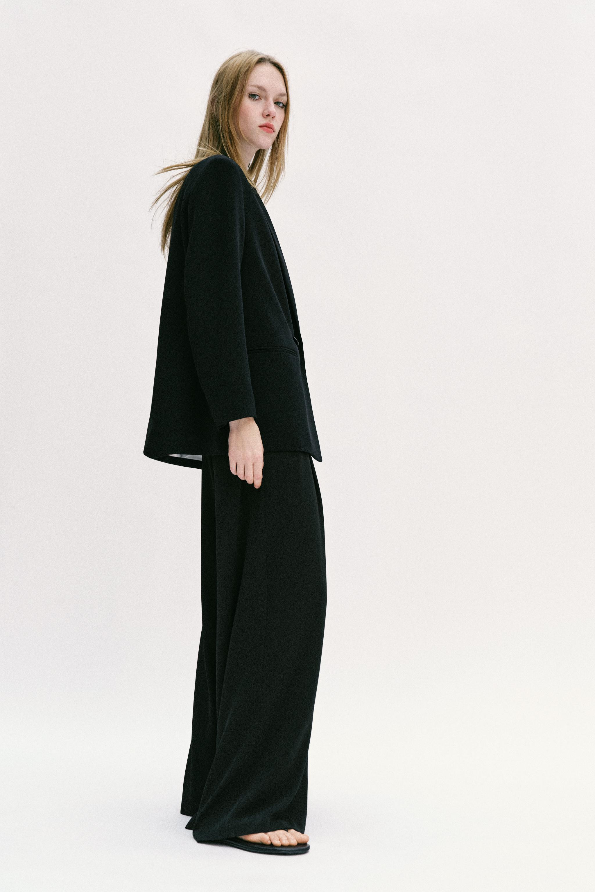 OVERSIZE DOUBLE-BREASTED BLAZER | Zara UK
